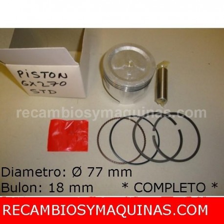 Piston Honda GX 270 STD 