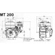 Motor Honda gx 200 compatible Hormigonera motoazada generador Kart alador oferta