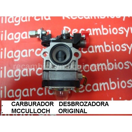 Carburador desbrozadora mcculloch elite cabrio 3900 4000 4100 4300 4700 4730 WALBRO WYJ 183 208