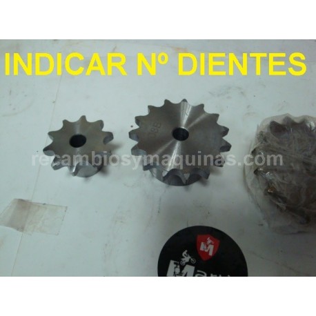 Piñon maquina kart atv quad buggy traccion remolque elevador pinon embrague 10 11 12 13 14 15 16 17 dientes