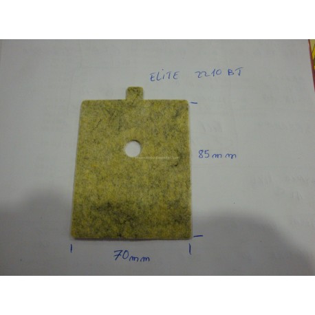 Filtro de aire Mcculloch elite 2210 BT Fieltro