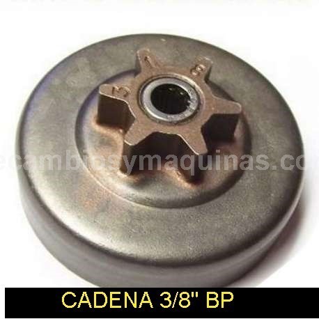 CAMPANA EMBRAGUE MOTOSIERRA MCCULLOCH california titan promac MAC 538 539 540 90