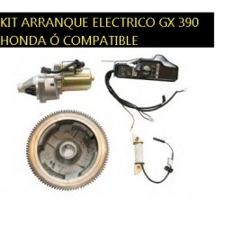 kit de arranque eléctrico Honda Gx 390 Bobina de carga ( Kit )