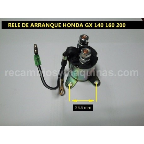Rele de Arranque Honda Gx 140 1600 200 Solenoide