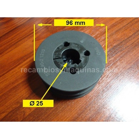 POLEA MOTOR honda gx 240 270 340 390 doble Hormigonera motoazada generador kart MOTOCULTOR motobomba cortadora COMPRESOR