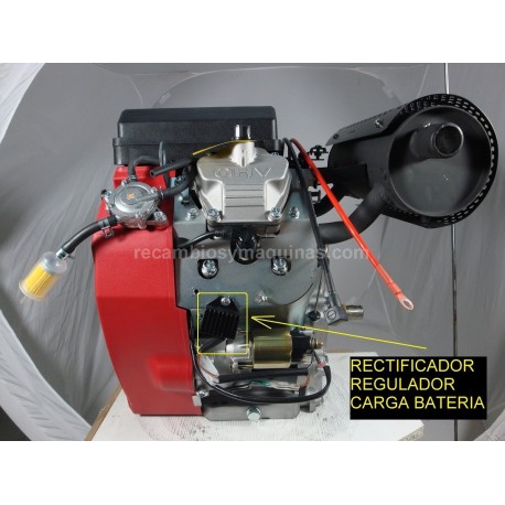 Rectificador Regulador Motor OHV gasolina 2 cilindros 20 22 HP replica Honda gx 620 630 kipor kama kohler miparts basic