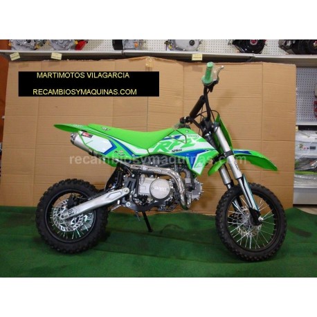 Pit Bike 125 cc ruedas 14 12 reforzada