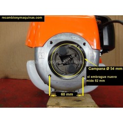 motor 4 tiempos REGLA VIBRATORIA replica honda gx 25 pison vibrador helicoptero