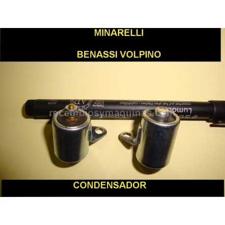 Condensador Benassi Volpino ga Minarelli I 90 125 rl 40 75 80 motassa motasa benasi ruptor platino