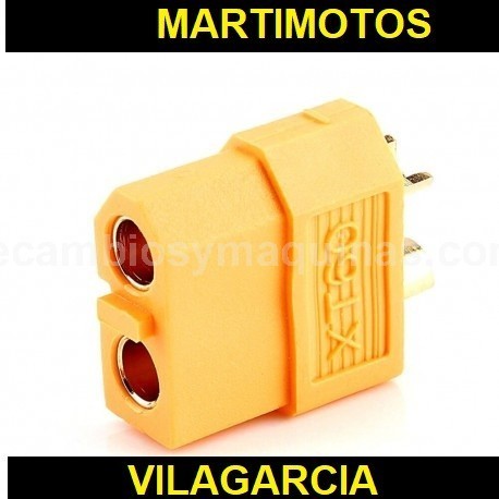 Conector XT60 bateria patinete e-bike
