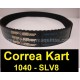 Correa KARTsodikart dentada KART SLV8 1040 MEGADYNE