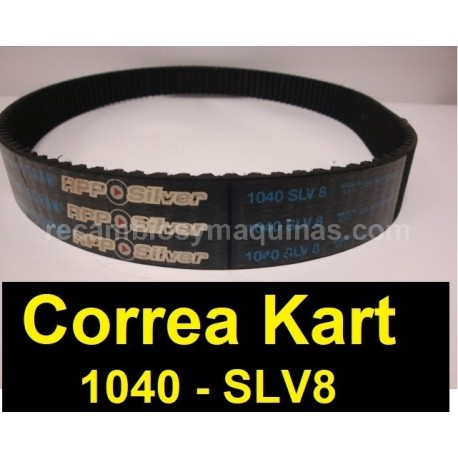 Correa KARTsodikart dentada KART SLV8 1040 MEGADYNE