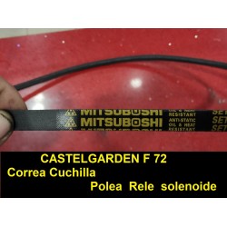 Correa de CORTE Cuchillas Castelgarden F72 F 72