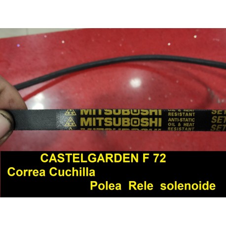 Correa de CORTE Cuchillas Castelgarden F72 F 72