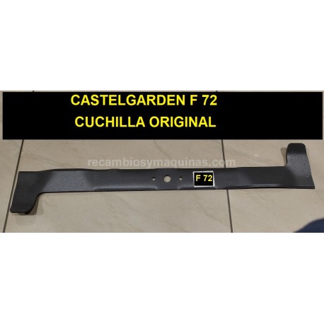 Cuchilla Castelgarden F72 F 72 CUCHILLA ORIGINAL