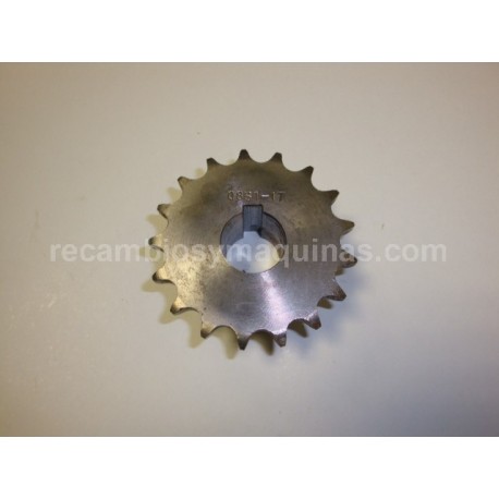 Piñon kart honda 17Z - 428 pinon embrague kart honda gx 270 390 200