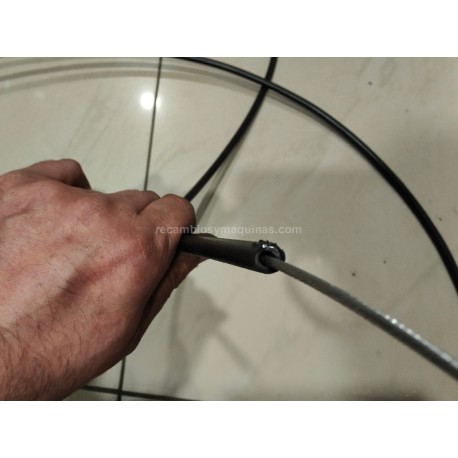 FUNDA para CABLE EMBRAGUE MOTOCULTOR TRACTOR un metro de largo