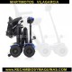Scooter ELECTRICO movilidad reducida PLEGABLE Total Care CERDEÑA