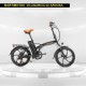 Bicicleta electrica PLEGABLE Biwbik BOOK SPORT black white