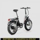 Bicicleta electrica PLEGABLE Biwbik CAPRI black silver