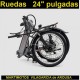 Bicicleta electrica PLEGABLE Biwbik ROMA 24