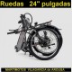 Bicicleta electrica PLEGABLE Biwbik ROMA 24