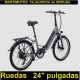 Bicicleta electrica PLEGABLE Biwbik ROMA 24