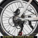 Bicicleta electrica PLEGABLE Biwbik OSLO black white DUBLIN