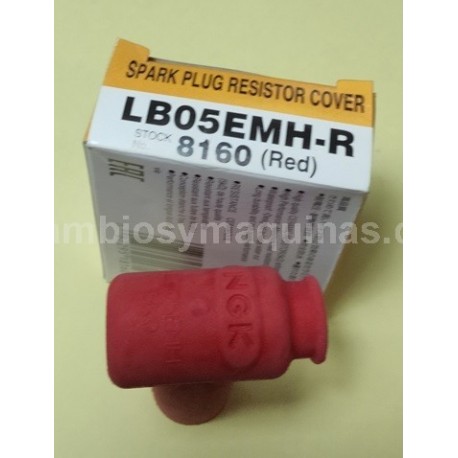 Capuchon bujia ANTIHUMEDAD WATERPROOF NAUTICA pipeta pipa NGK LB05EMH-R fueraborda