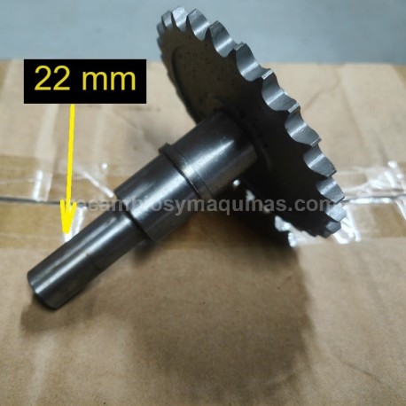 Eje Salida embrague kart Honda GX 160 200 270 390 gx270 gx390