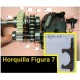 Horquilla INVERSOR Motoazada Partner 5110 5112 husqvarna mcculloch honda pubert