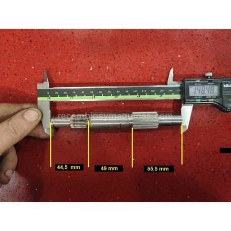 Piñon plastico INVERSOR Motoazada Partner 5110 5112