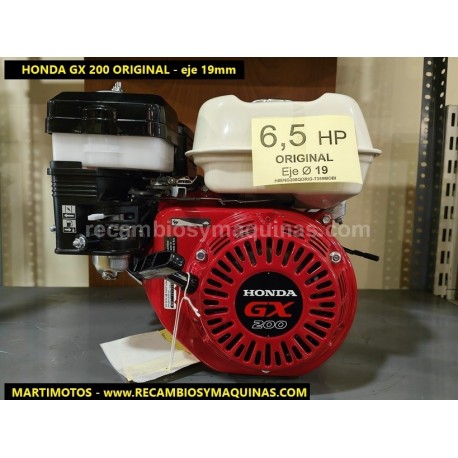 Motor Honda gx200 ORIGINAL GX 200 Eje 19 UT2 QX4 QX3 QX2