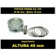 KIT PISTON COMPLETO HONDA GX 160 GX160 ALTURA 49