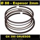 SEGMENTOS HONDA GX GXV 160 200 270 390 610 620 aro arillo aros arillos anillos