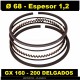 SEGMENTOS HONDA GX GXV 160 200 270 390 610 620 aro arillo aros arillos anillos