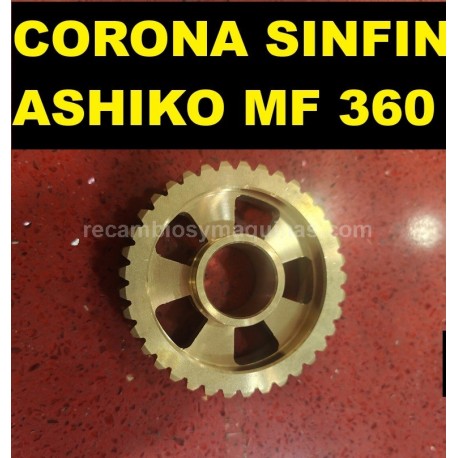Corona sin fin sinfin motocultor ashiko mf360