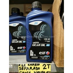 aceite motos 2T con cambio de marchas y embrague humedo