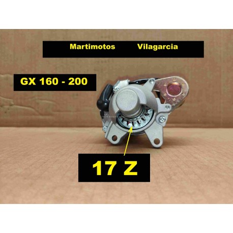 MOTOR ARRANQUE OHV HONDA GX 140 160 200