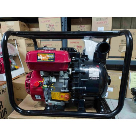 MOTOBOMBA CON BOMBA DE PLASTICO 2 PULGADAS ANTICORROSION