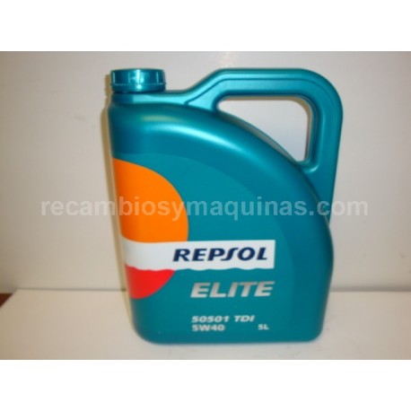 Aceite Repsol Elite 50501 - TDI -5W - 40