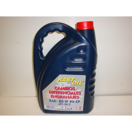 Aceite Rast oil Sae - 80W- 90 EP