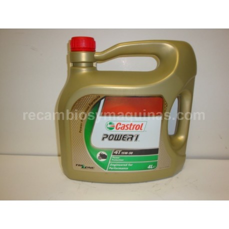Aceite Castrol Power I 4-T 15W - 40