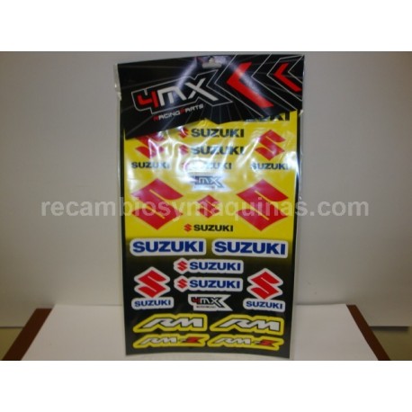 Pegatinas Adhesivos Suzuki vinilos pegatas