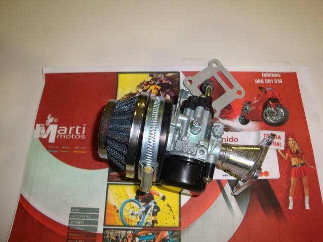 kit Carburador reforzado minimoto miniquad 15mm