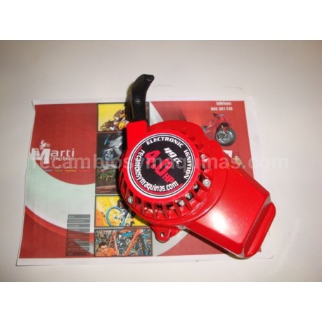 Tirador de arranque minimoto en aluminio